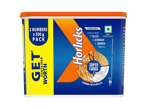 Horlicks Classic Malt Nutrition Drink, 1 kg