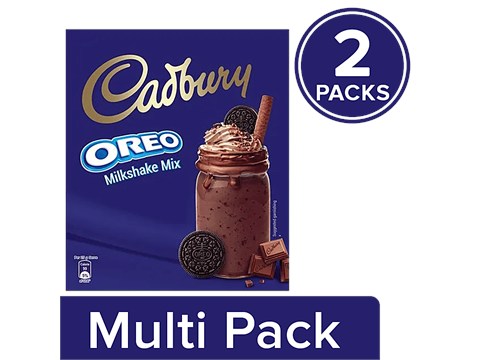 Cadbury Oreo Milkshake Mix, 2x200 g