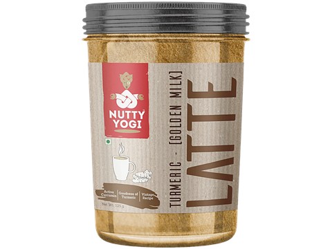 Nutty Yogi Turmeric Latte - Golden Milk/Haldi Doodh, 125 g