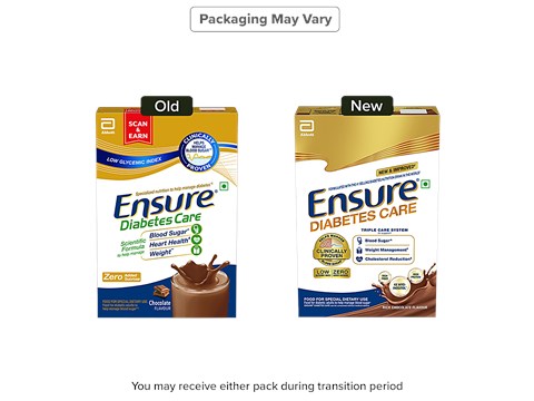 Ensure Diabetes Care Rich Chocolate Flavoured Nutrition Drink, 375 g