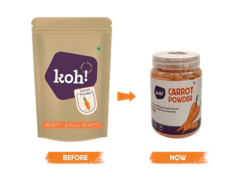 Koh! Carrot Powder, 100 g