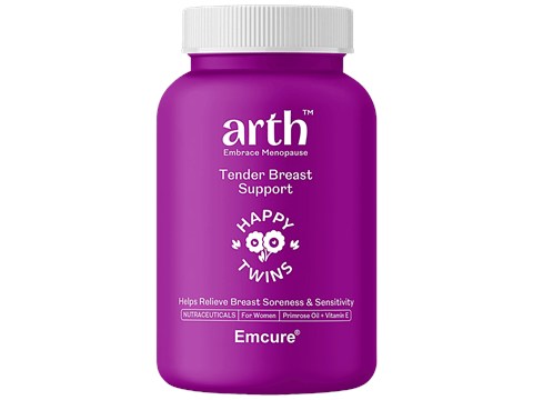 Arth Tender Breast Support Capsule - For Women Over 40 years, 60 pcs