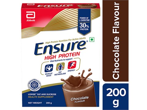 Ensure High Protein Nutrition Drink Chocolate, 200 g