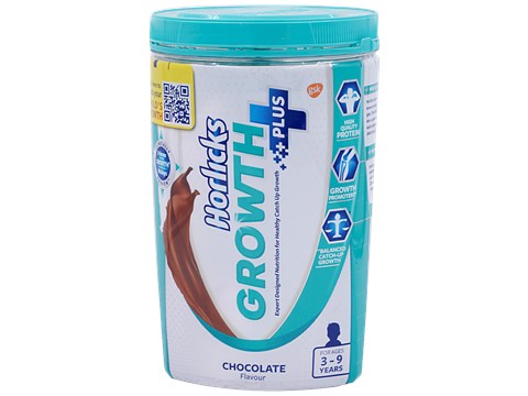 Horlicks Nutrition Drink - Growth+, Chocolate, 400 g