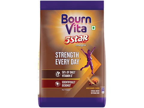 Bournvita 5 Star Magic Nutrition Drink, 500 g