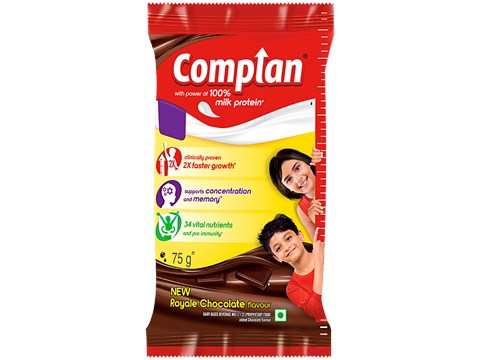 Complan Nutrition Drink - Royale Chocolate Flavour, 75 g