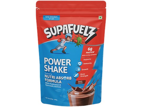 Supafuelz Power Shake For 3-7 Years, 400 g