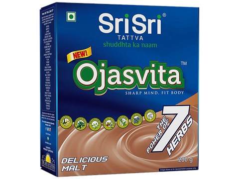 Sri Sri Tattva Ojasvita Malt Powder, 200 g - Drink Mix For Sharp Mind &  Body, 200 g