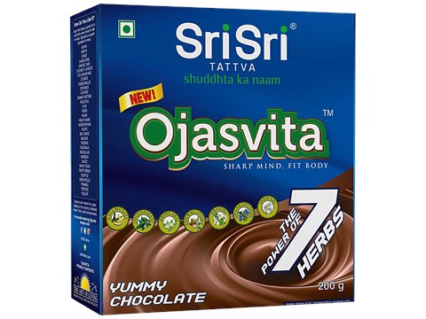 Sri Sri Tattva Ojasvita Chocolate Powder, 200 g - Drink Mix For Sharp Mind &  Body, 200 g