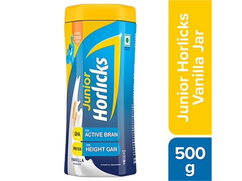 Junior Horlicks Nutrition Drink Mix 2 to 6 Years, 500 g