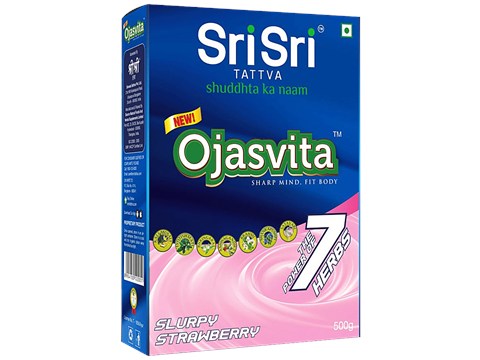 Sri Sri Tattva Sri Sri Tattva - Nutrition Drink - Ojasvita Strawberry Box, 500 g