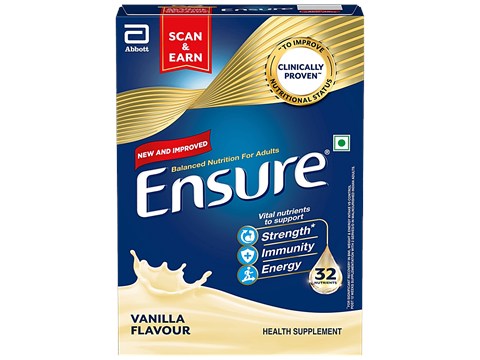 Ensure Clinically Proven Nutritional Drink For Adults- Vanilla, 375 g