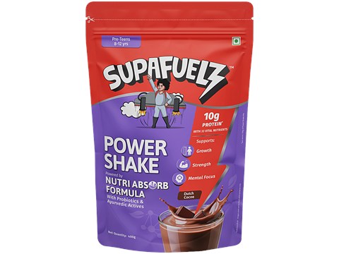 Supafuelz Power Shake For 8-12 Years, 400 g