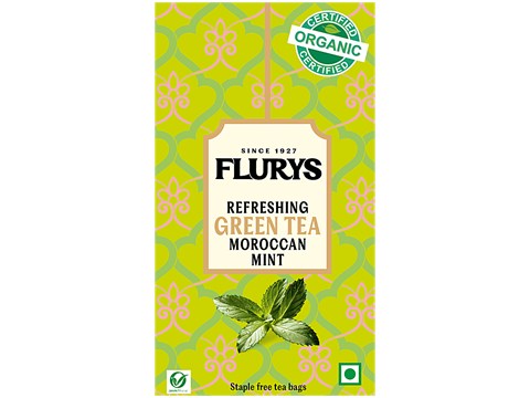 Flurys Refreshing Moroccan Mint Green Tea, 50 g