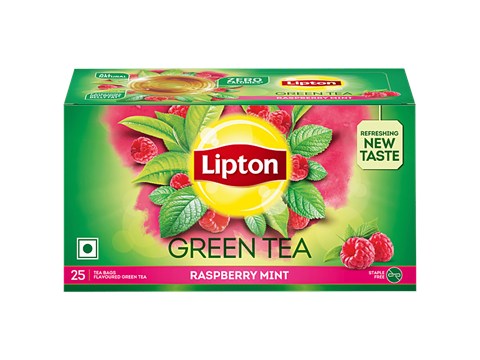 Lipton Raspberry Mint Green Tea, 32.5 g
