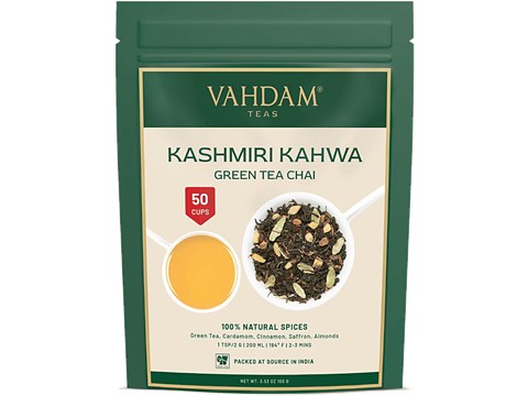 Vahdam Kashmiri Kahwa Green Tea, 100 g