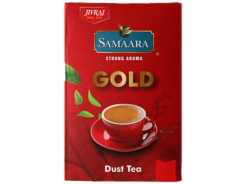 Jivraj Samaara Gold Dust Black Tea - Premium, Strong & Aromatic, Boosts Immunity, 500 g