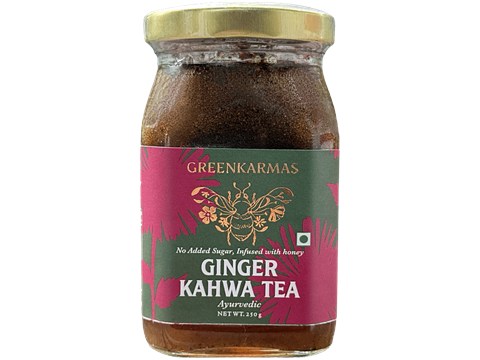 Greenkarmas Ginger Kahwa Tea, 250 g