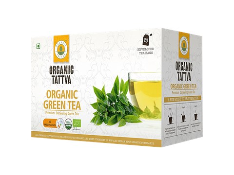 Organic Tattva Tulsi Green Tea, 40 g