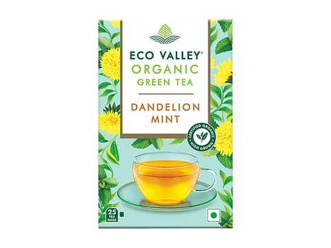 Eco Valley  Dandelion Mint Organic Green Tea, 42.5 g