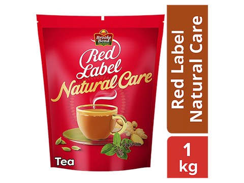 Red Label Natural Care Tea Chai Made With 5 Ayurvedic Herbs, 1 kg