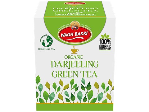 Wagh Bakri Organic Darjeeling Green Tea, 100 g