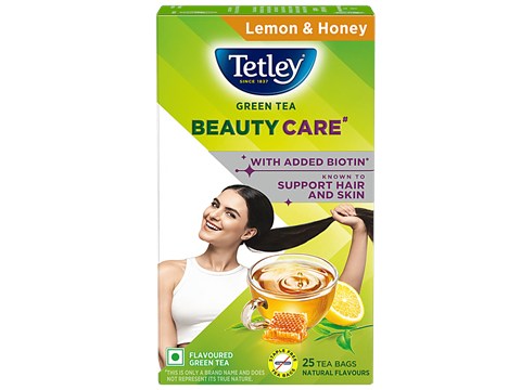 Tetley Beauty Care Lemon & Honey Green Tea, 35 g