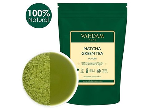 Vahdam Pure Japanese Matcha Green Tea Powder, 50 g