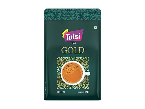 Tulsi Tea Tulsi Gold Tea CTC Leaf/Chai Patti, 1 kg