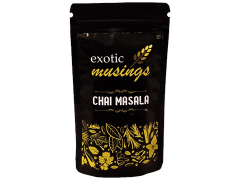 Exotic Musings Chai Masala - Stone Crushed With Natural Ingredients, 100 g