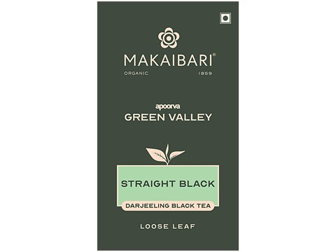 Makaibari Apoorva Green Valley Straight Black Darjeeling Loose Leaf Tea, 100 g