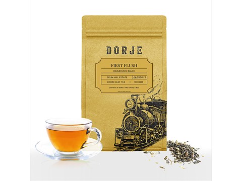 Dorje First Flush Darjeeling Black Tea - With Intense Fruity Flavour, 100 g