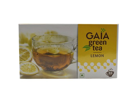 Gaia  Green Tea - Lemon, 50 g