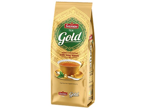 SUGANDH Gold Tea - Rich In Taste & Aroma, 250  g