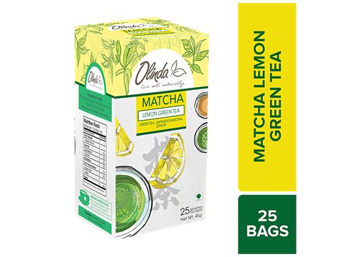 Olinda Matcha Lemon Green Tea, 50 g