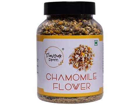 Flavour Drum Dried Chamomile Flower - Loaded With Nutrients, 40 g
