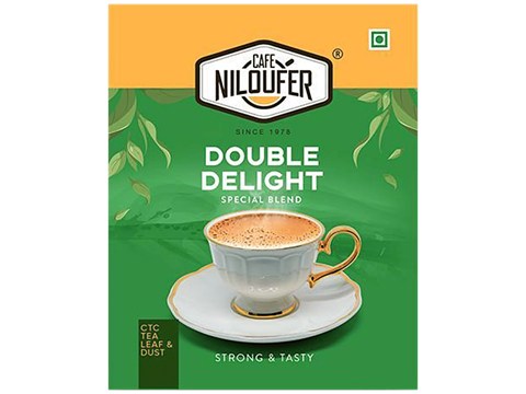Cafe Niloufer Double Delight CTC Tea Leaf & Dust - Strong Aroma & Taste, 250 g