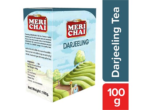 Meri Chai Darjeeling Tea - Special Blend, Aromatic, Unique, Musky Sweetness, 100 g
