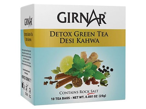 Girnar Green Tea - Detox/Desi Kahwa, 25 g