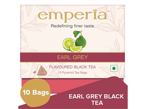 emperia Flavoured Black Tea - Earl Grey, 20 g