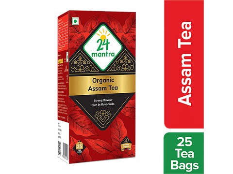 24 Mantra Organic Assam Tea, 25 Teabags
