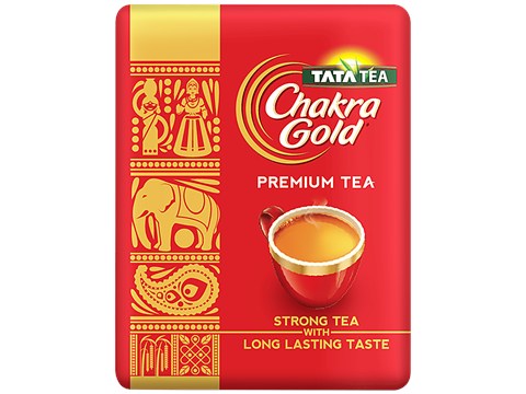 Tata Tea Chakra Gold Premium Tea - Strong Flavour With Long Lasting Taste, 50 g