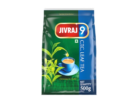 Jivraj9 CTC Leaf Tea, 500 g