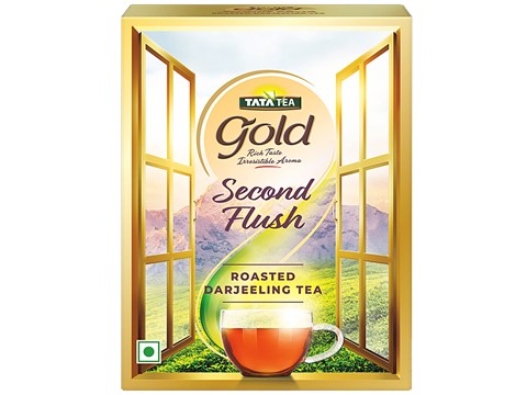 Tata Tea Gold Second Flush Roasted Darjeeling Tea, 250 g