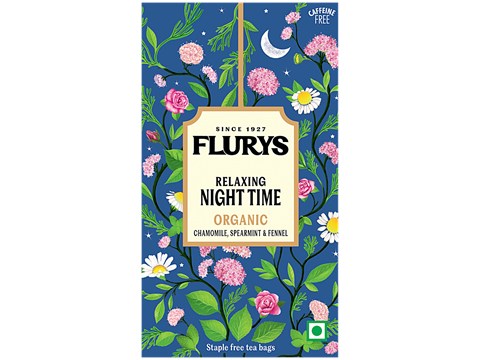 Flurys Relaxing Organic Night Time Tea, 26 g