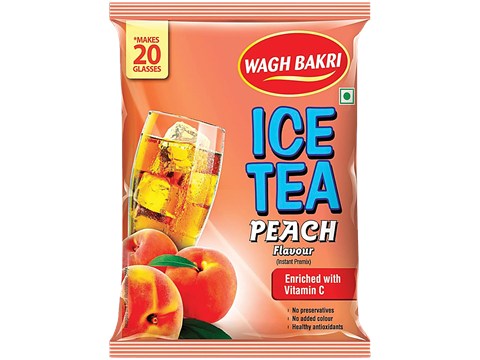 Wagh Bakri Peach Flavour Ice Tea Instant Premix, 250 g