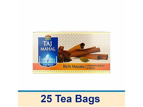 Taj Mahal Rich Masala Tea, 25 pcs