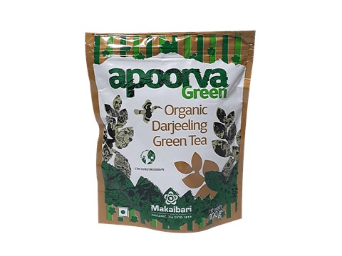 Makaibari Apoorva Green - Organic Darjeeling Tea, 100 g