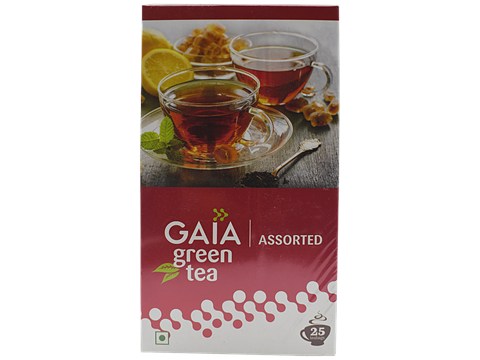 Gaia  Green Tea - Assorted, 50 g