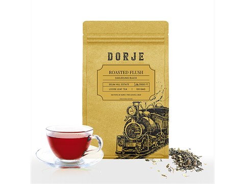 Dorje Roasted Flush Darjeeling Black Tea - With Strong Colour, 250 g